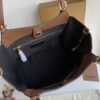 BURBERRY Grainy Calfskin Brown Bag