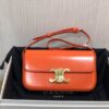 CELINE Triomphe Shoulder bag in orange