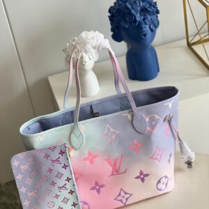 LOUIS VUITTON Monogram Giant Spring Neverfull MM Pastel